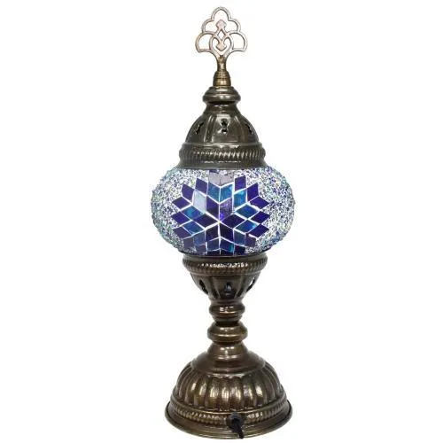 Turkse tafellamp met mozaïekglas - Nº1 Asrak