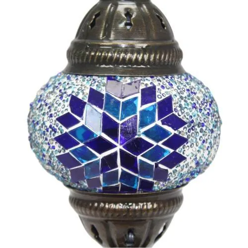 Turkse tafellamp met mozaïekglas - Nº1 Asrak