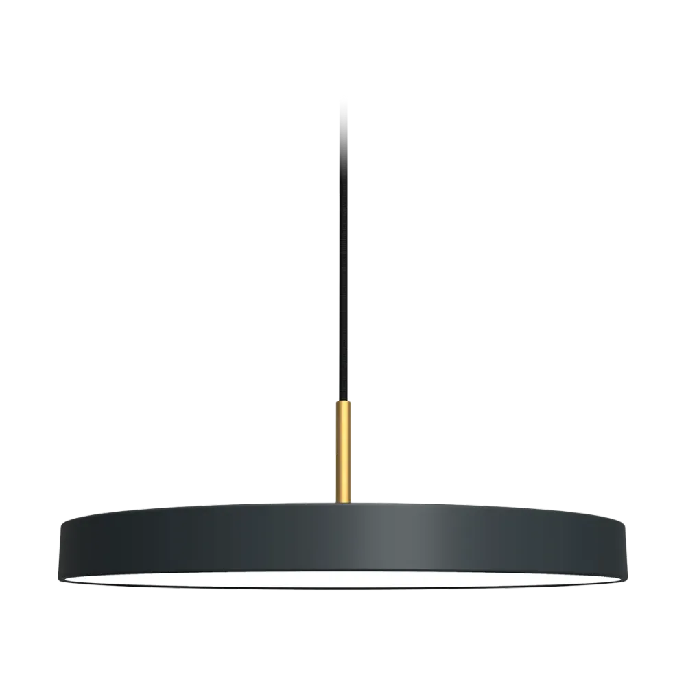 Umage Asteria Medium hanglamp anthracite grey - met koordset - Ø 43 cm