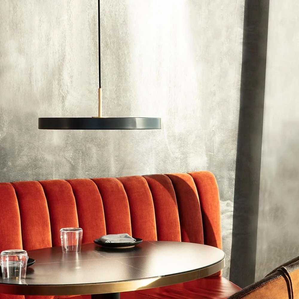 Umage Asteria Medium hanglamp anthracite grey - met koordset - Ø 43 cm