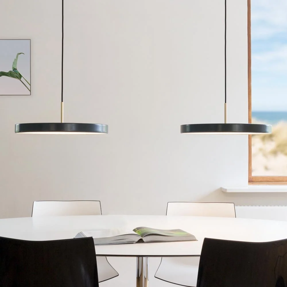 Umage Asteria Medium hanglamp anthracite grey - met koordset - Ø 43 cm
