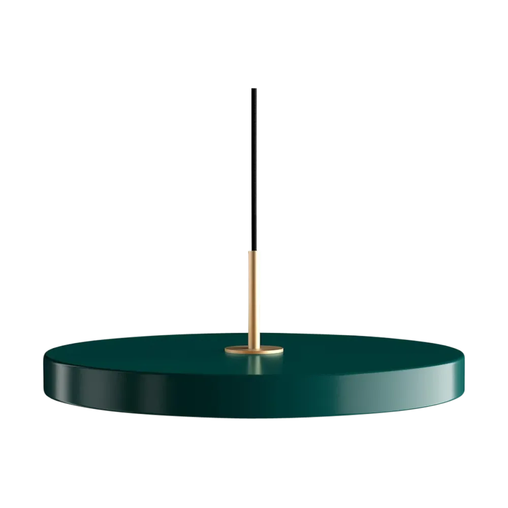 Umage Asteria Medium hanglamp forest green - met koordset - Ø 43 cm