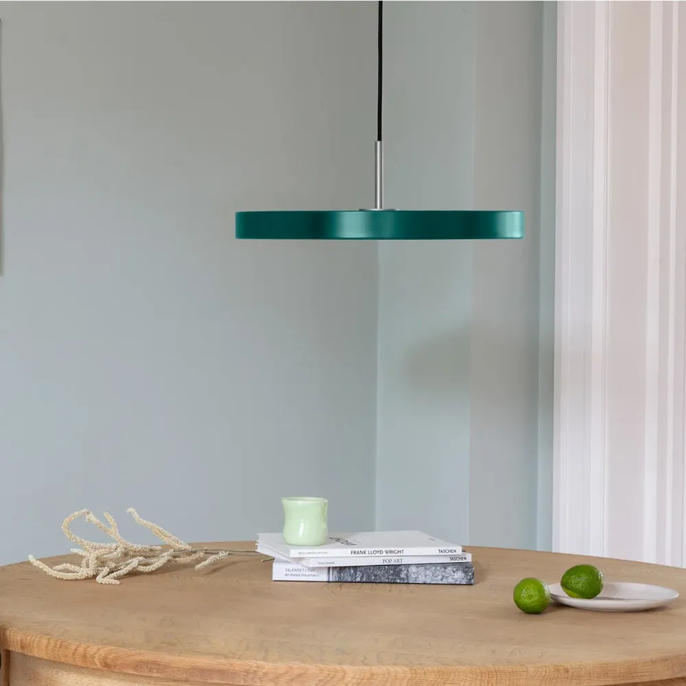 Umage Asteria Medium hanglamp forest green - met koordset - Ø 43 cm
