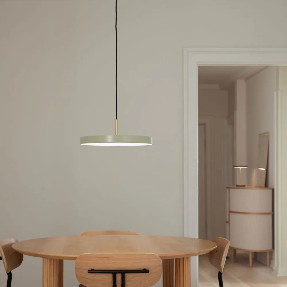 Umage Asteria Medium hanglamp nuance olive - met koordset - Ø 43 cm