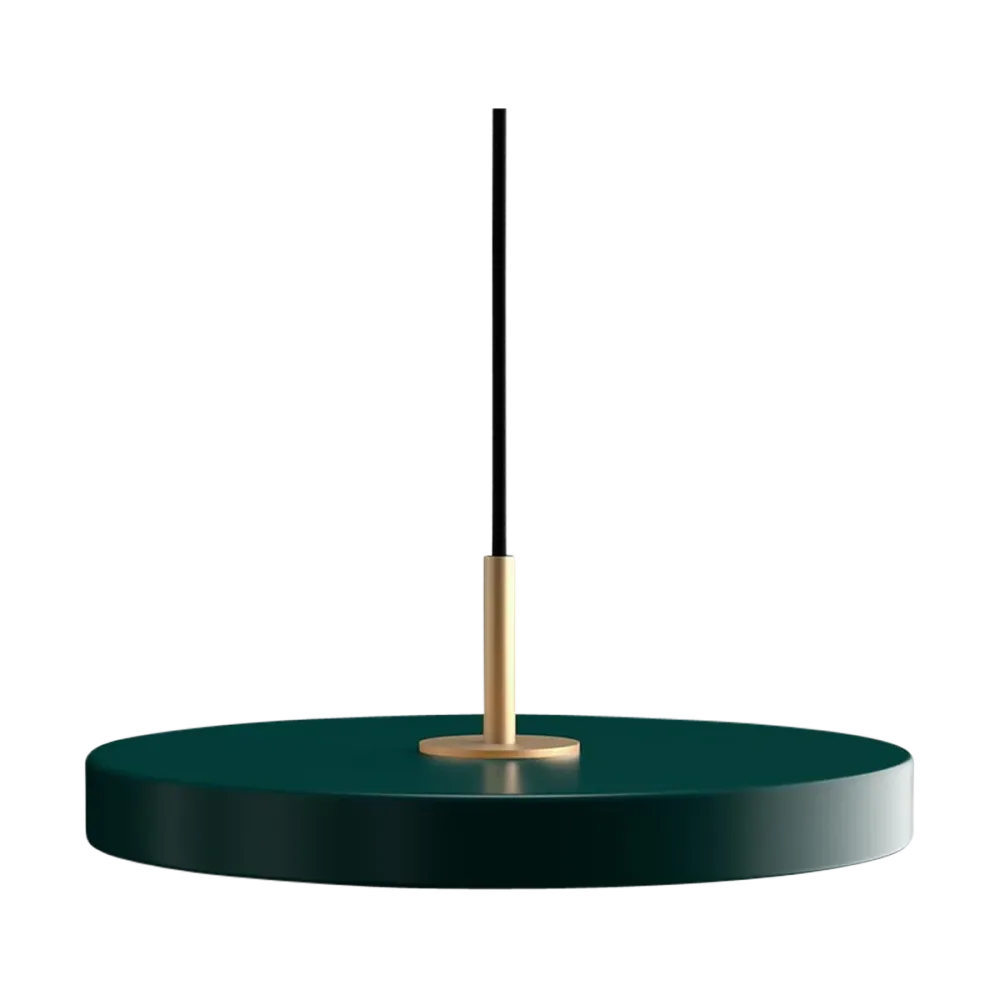 Umage Asteria Mini hanglamp forest green - met koordset - Ø 31 cm