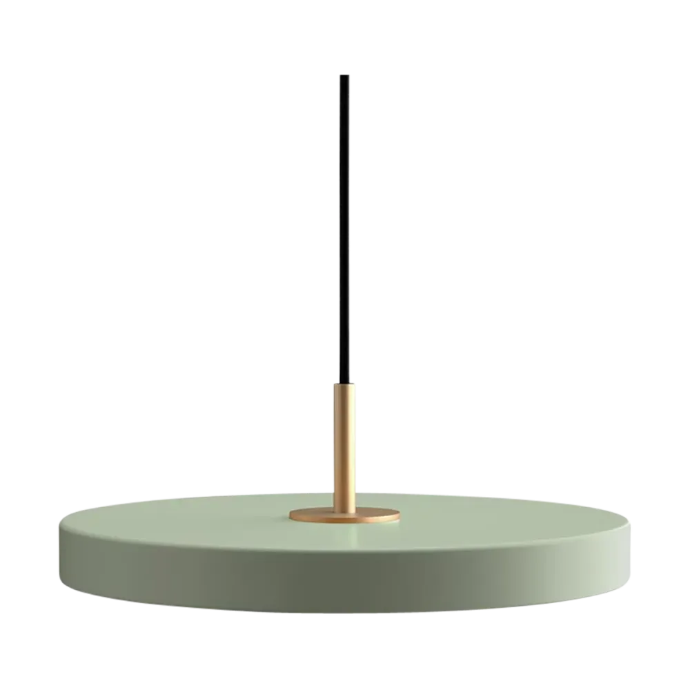 Umage Asteria Mini hanglamp nuance olive - met koordset - Ø31 cm