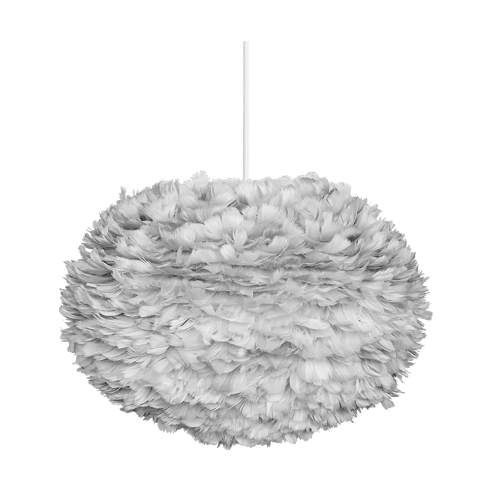 Umage Eos Large hanglamp light grey - met koordset wit - Ø 65 cm