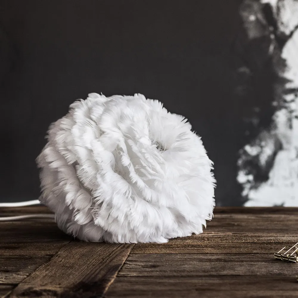 Umage Eos Micro tafellamp white - verstelbare tafelstandaard zwart - 22