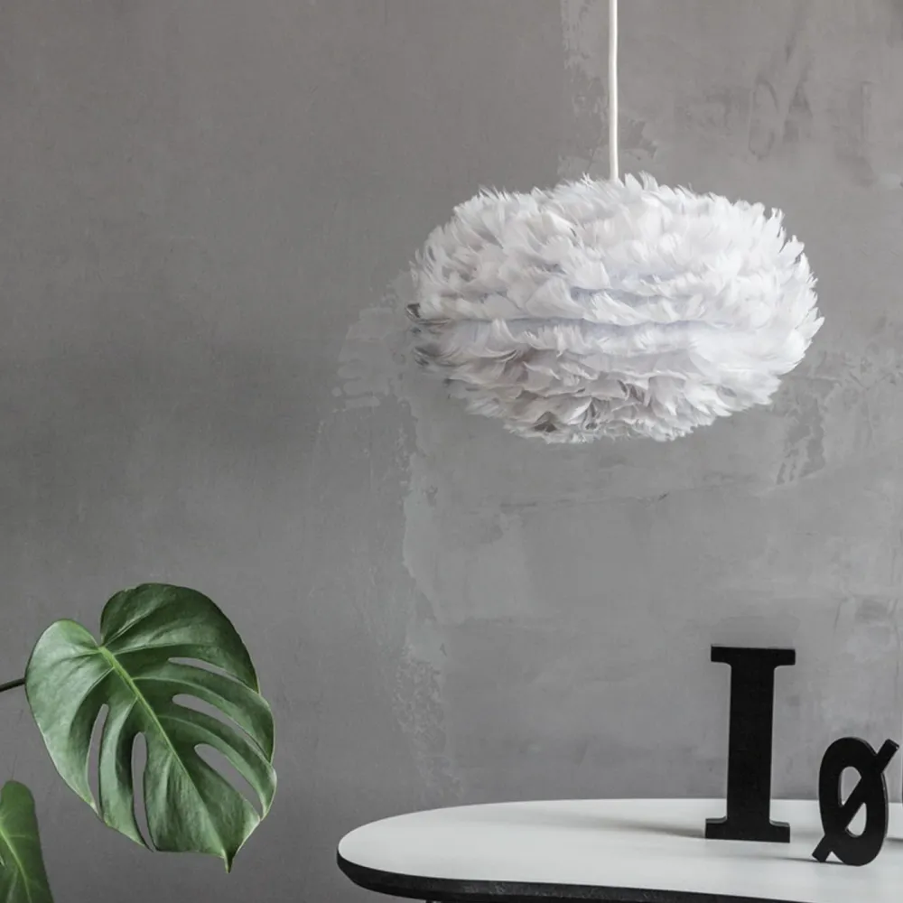 Umage Eos Mini hanglamp white - met koordset wit - Ø 35 cm