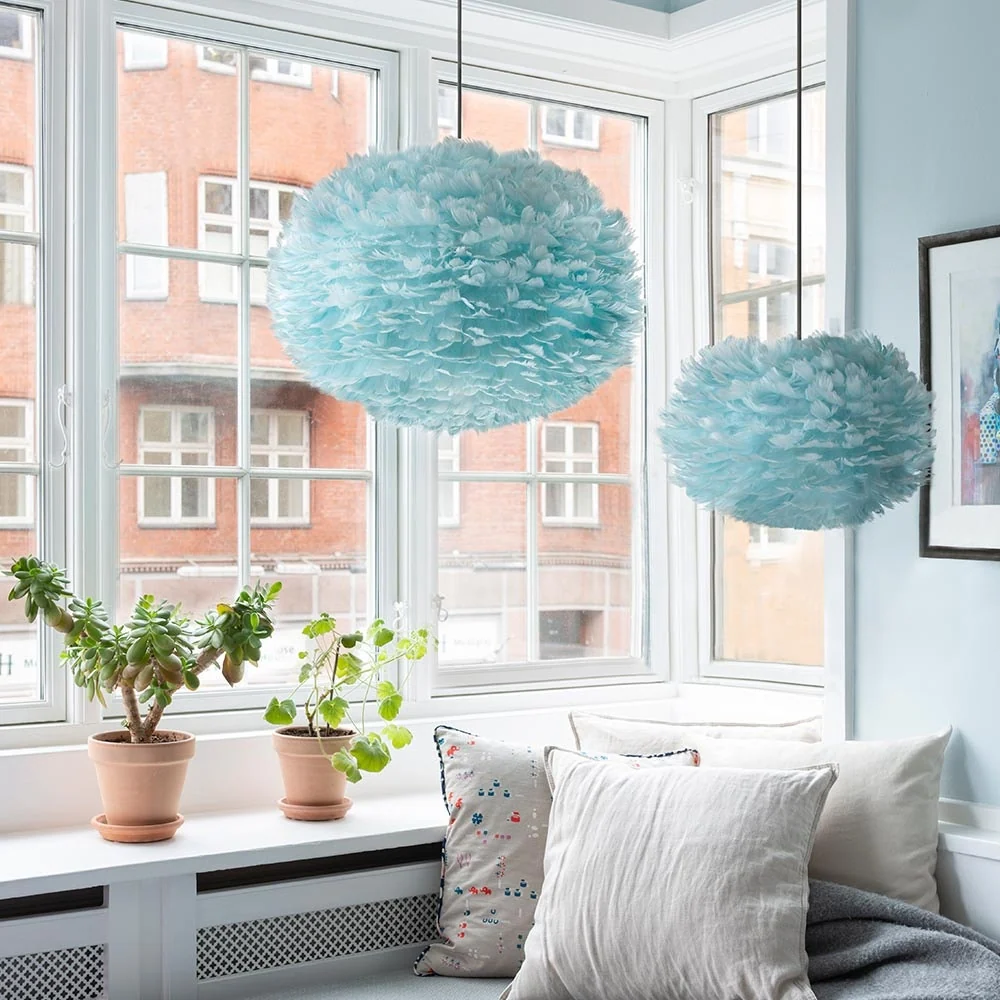Umage Eos Mini lampenkap light blue - Ø 35 cm
