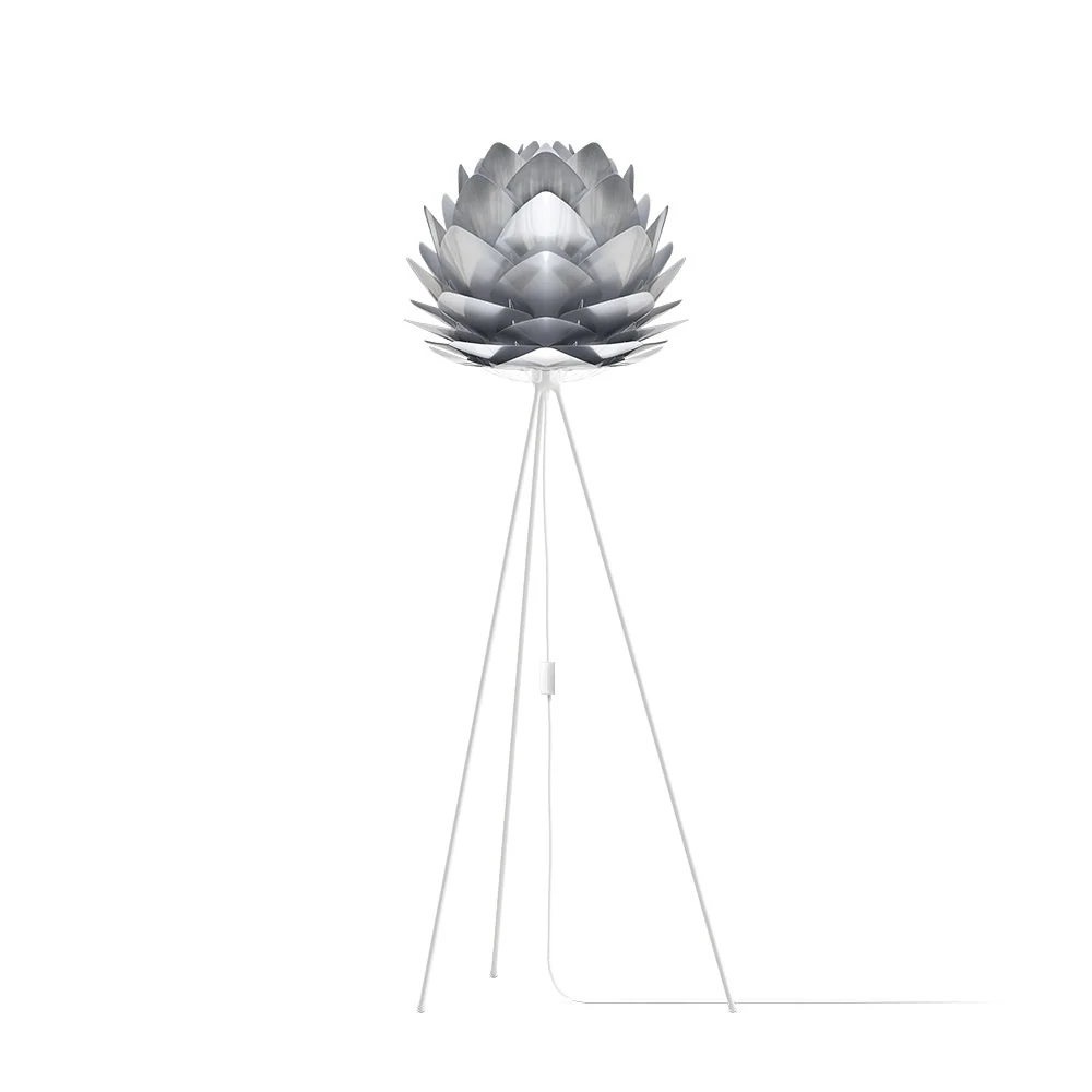 Umage Silvia Medium lampenkap brushed steel - Ø 50 cm