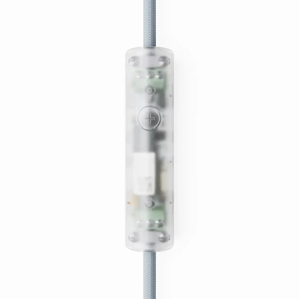 Universele drukdimmer voor gloeilampen en dimbare led lichtbronnen - Transparant