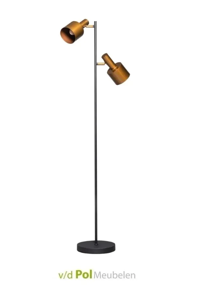Vintage staande lamp Sledge V/d Pol verlichting