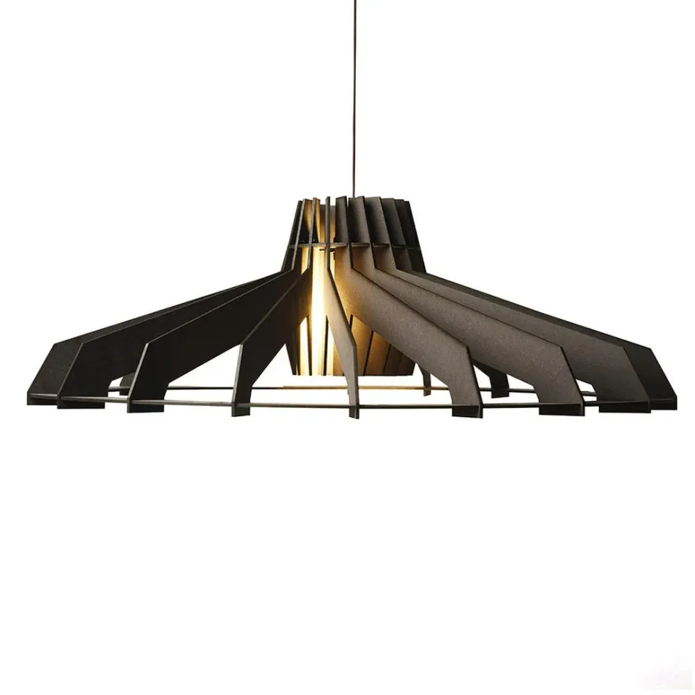van Tjalle en Jasper - Nikolamp Tesla hanglamp - XL / Black