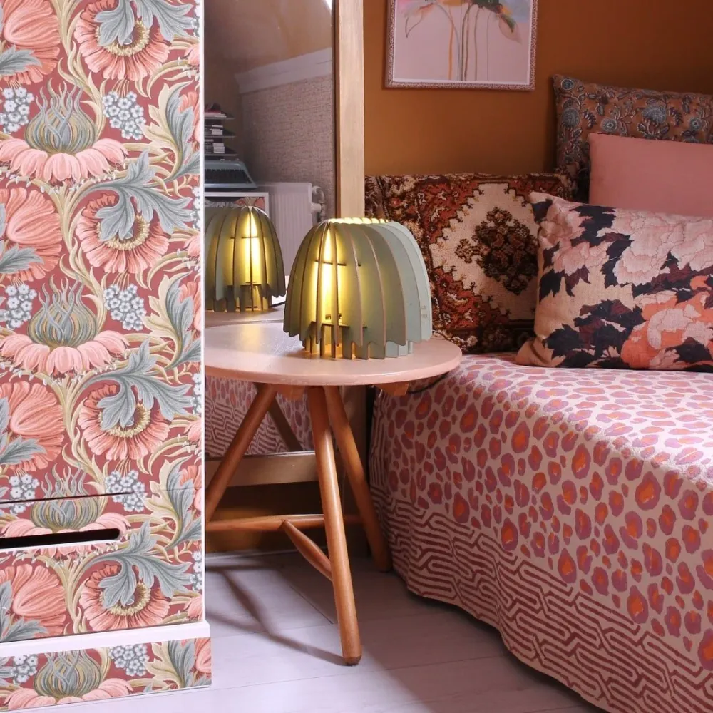 van Tjalle en Jasper - Toad Tafellamp - Dirty Mint