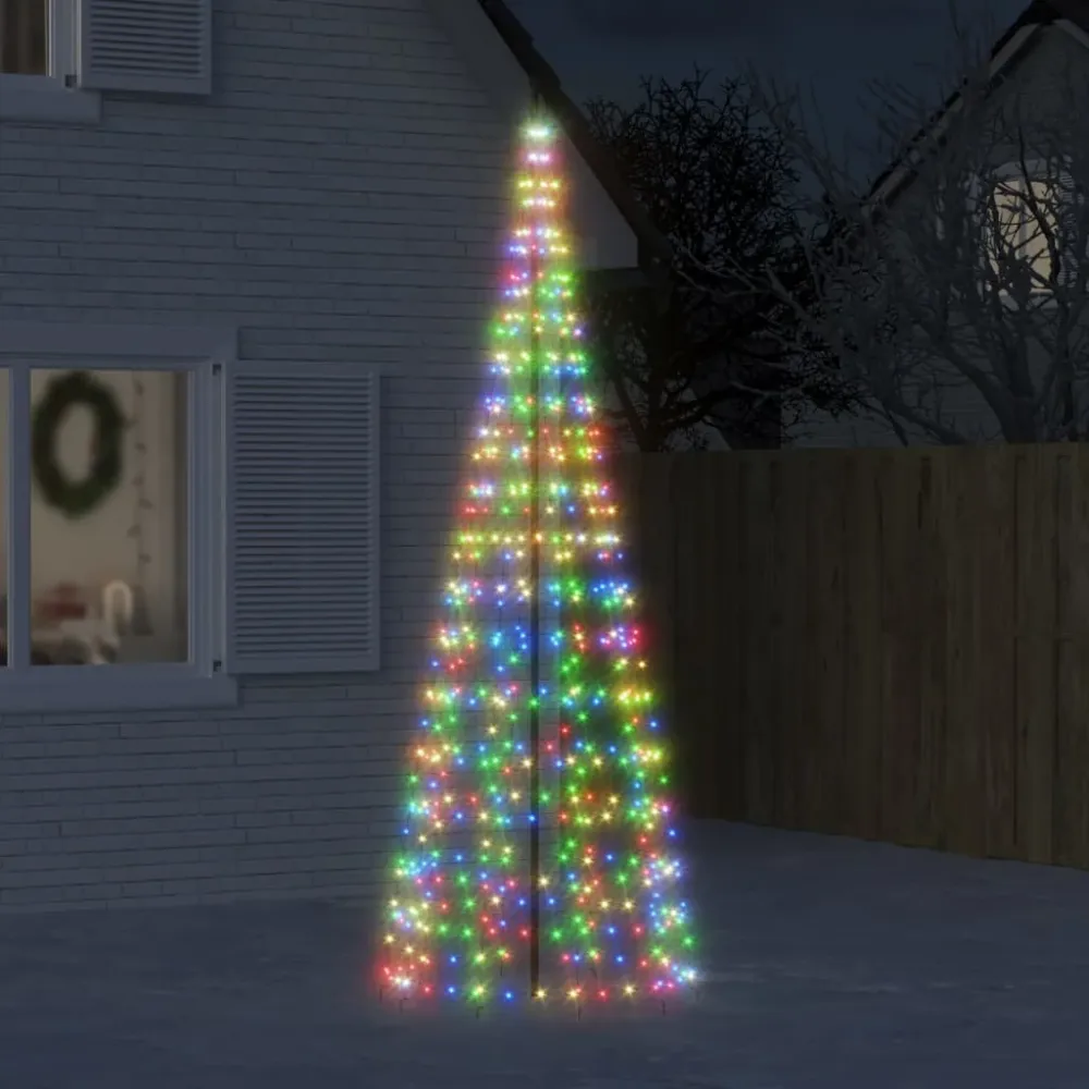LED-kerstboom 550 LEDs kleurrijk 300 cm vidaXL