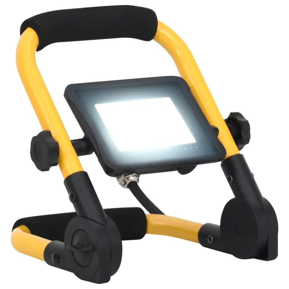 Spotlight met handvat LED 20 W koudwit vidaXL
