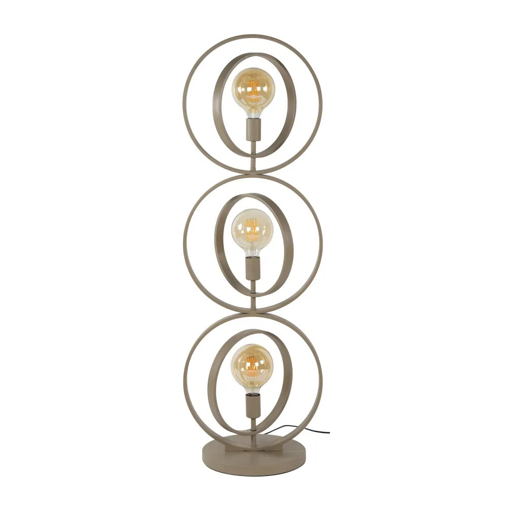 Vloerlamp Sterre - Beige - Metaal - 124 cm Vloerlampen