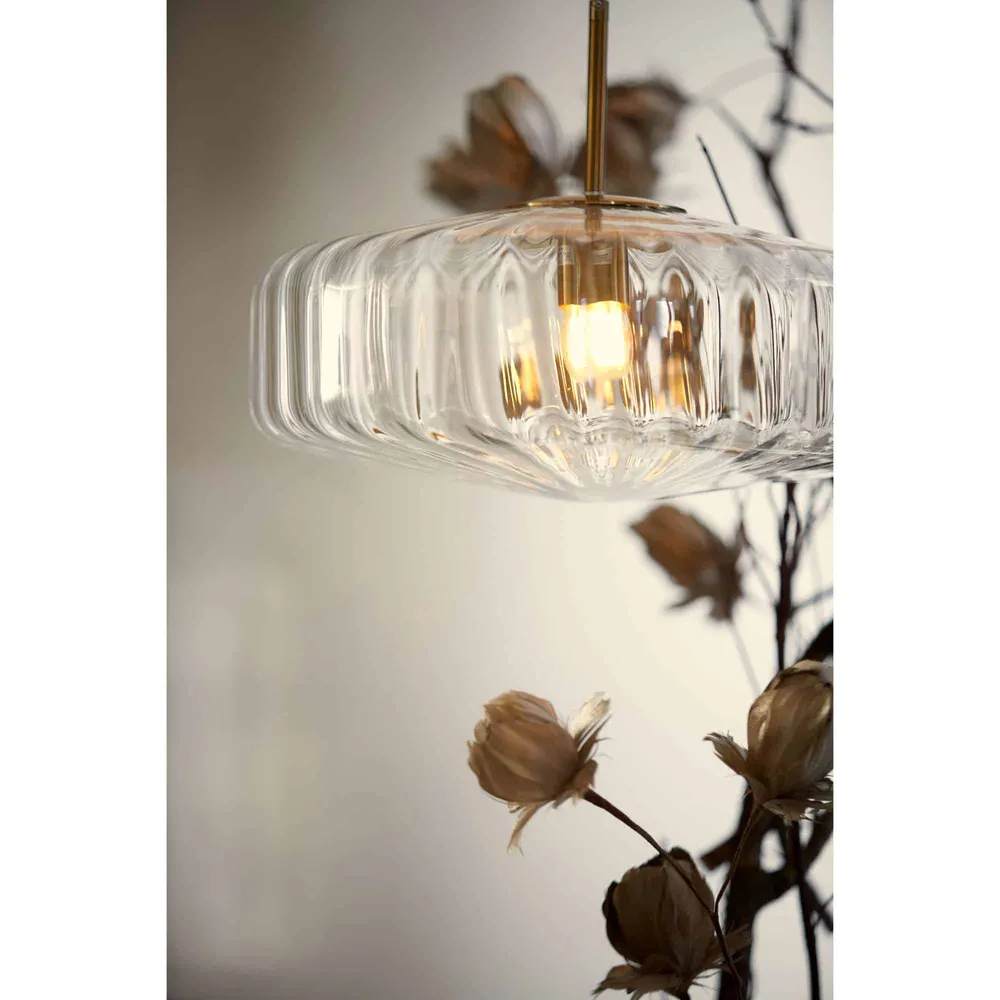 vtwonen hanglamp Pleat - helder - Ø30cm