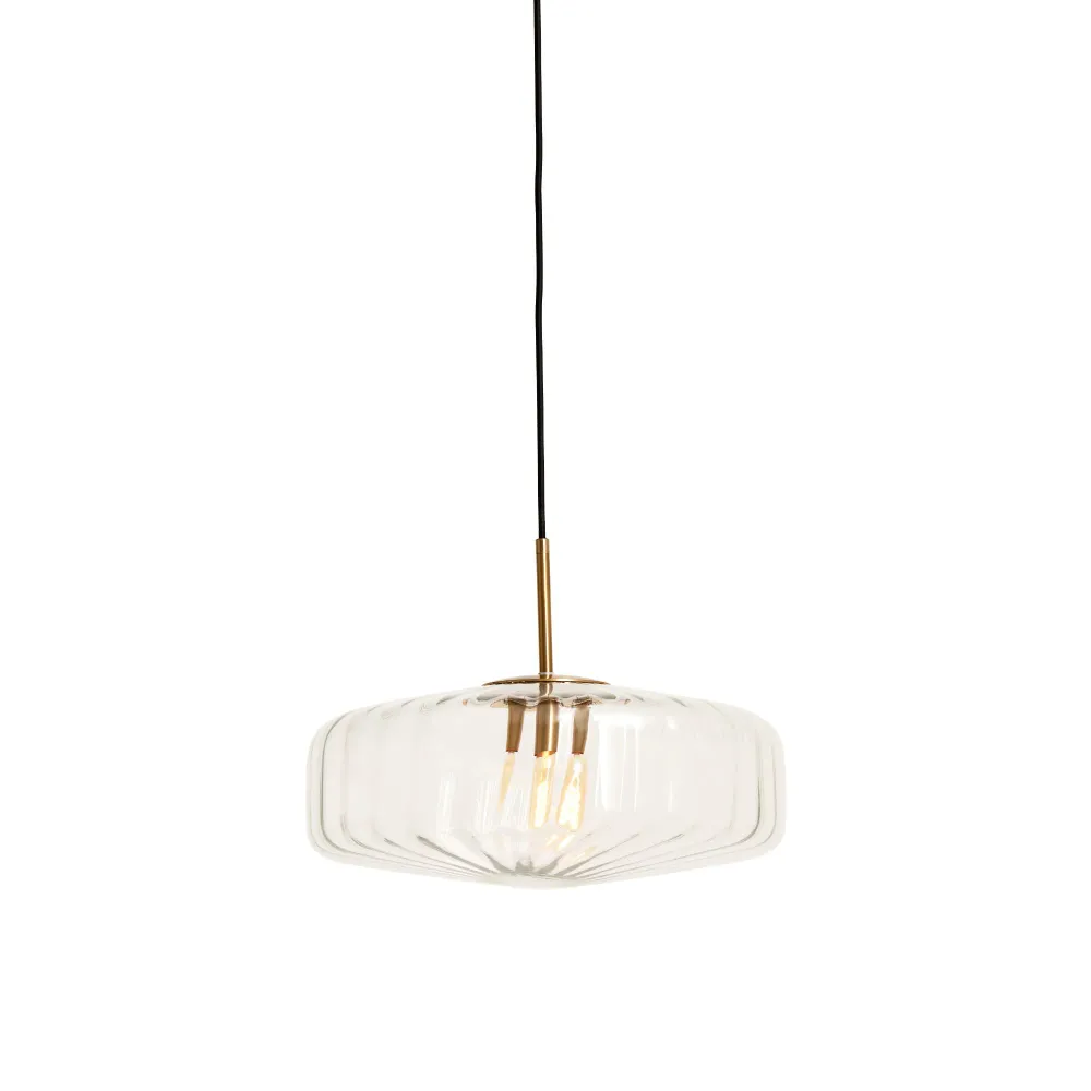 vtwonen hanglamp Pleat - helder - Ø30cm