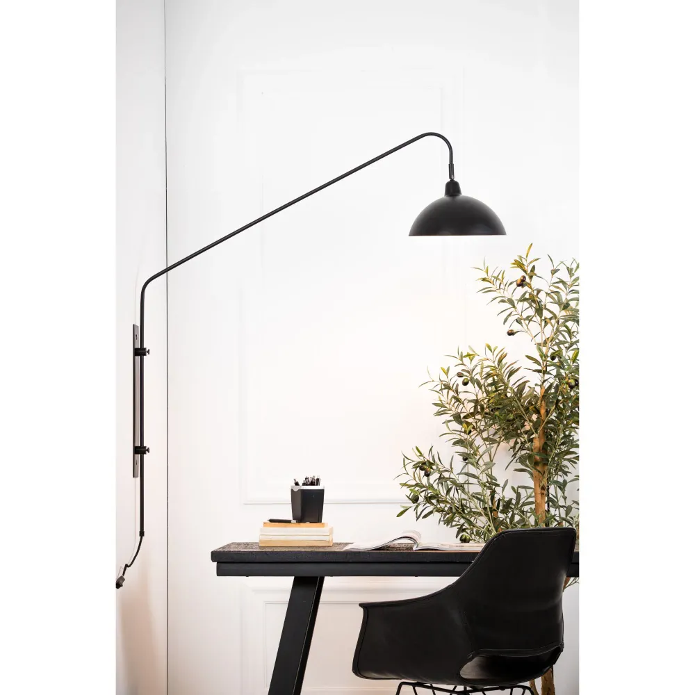 vtwonen wandlamp Orion - zwart - 110x30x127cm