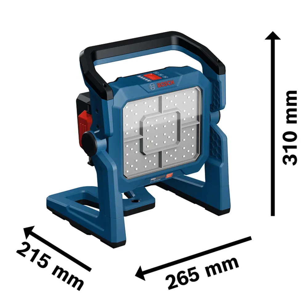 vuurtoren op de bouwplaats Bosch GLI18V-5000 PRO 18V