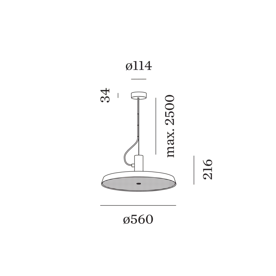 Wever & Ducré ROOMOR Office hanglamp WEVER & DUCRÉ