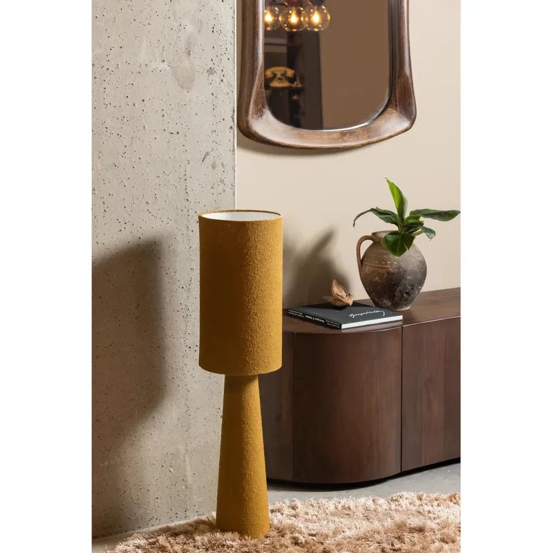 Tafellamp Loft | 90 cm | bouclé tapenade | WOOOD