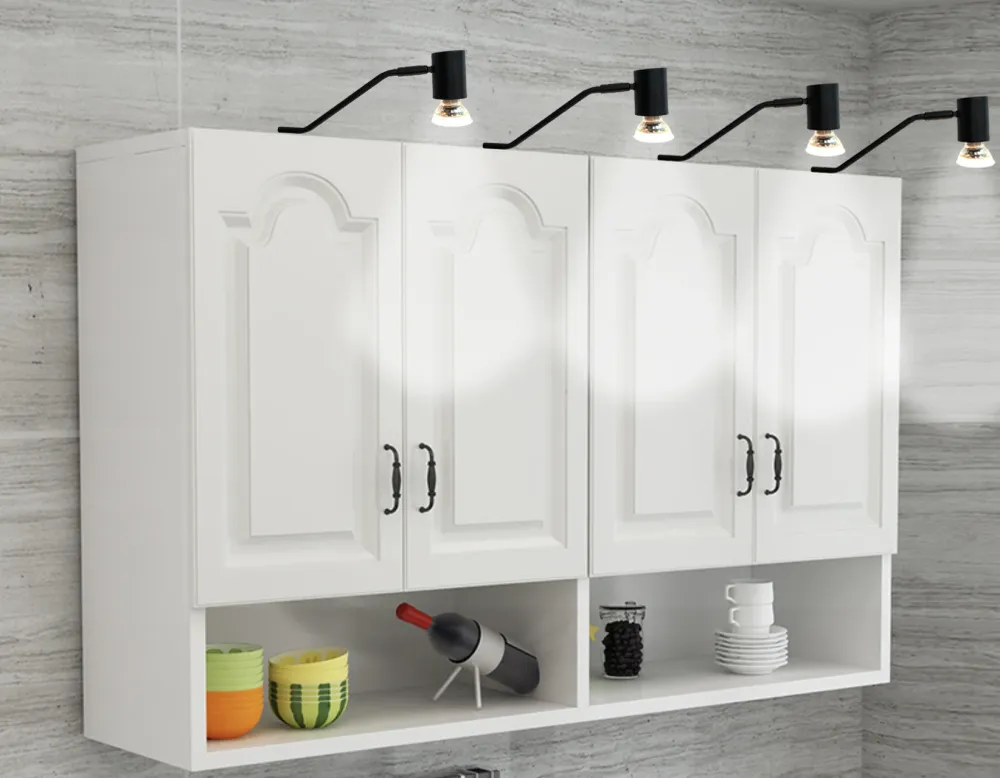 Ylumen kast verlichting - 1 lichts - 30 x 11.5 cm - zwart