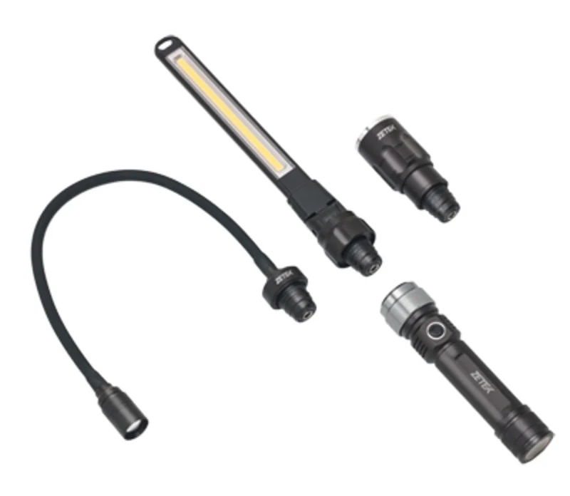 ZECA 3--1 oplaadbare LED zaklamp