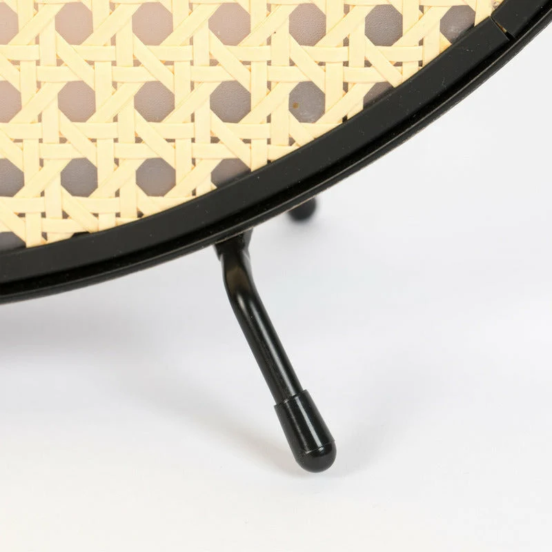 Sien tafellamp | zwart/rotan | Zuiver