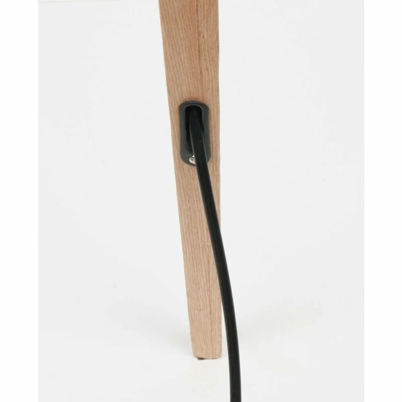 Tripod vloerlamp | hout | verschillende kleuren | Zuiver
