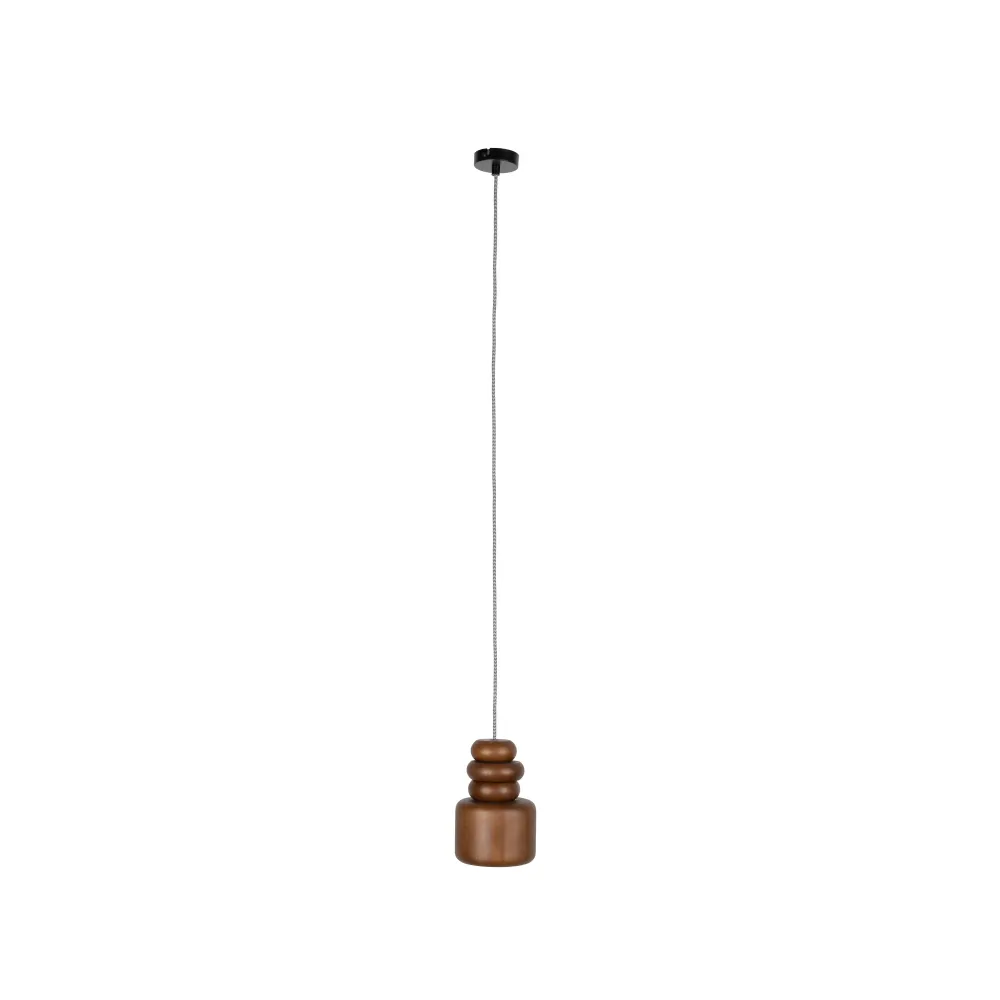 Zuiver Dicky Hanglamp Walnoot - Bruin