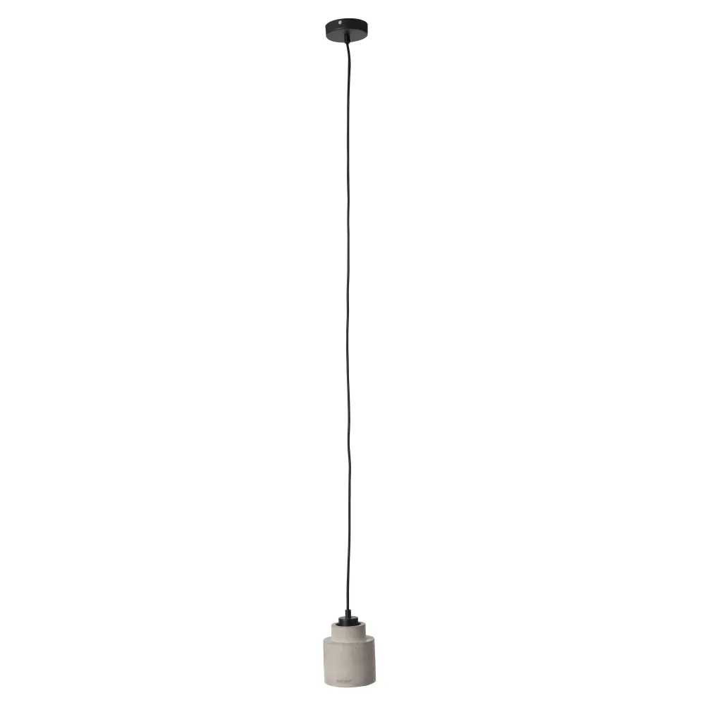 Zuiver Left Hanglamp Beton 11 x 11 cm Grijs