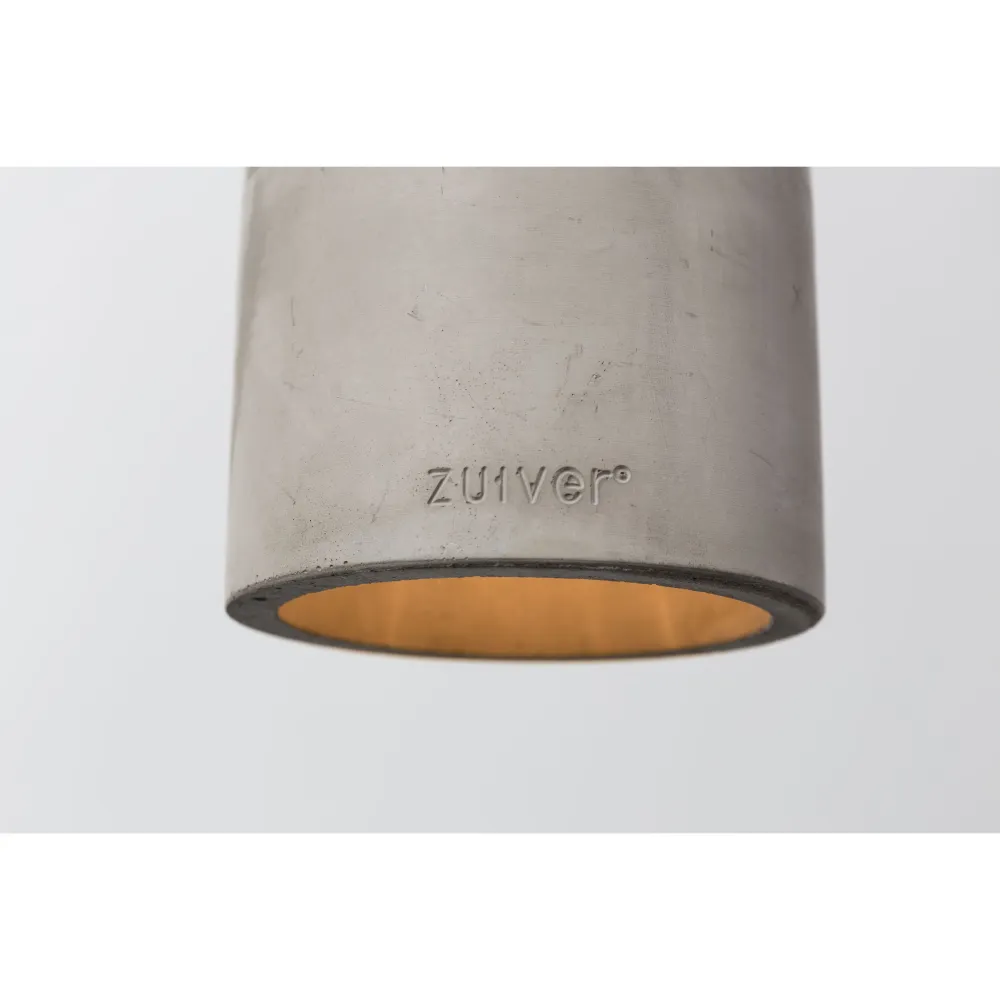Zuiver Left Hanglamp Beton 11 x 11 cm Grijs