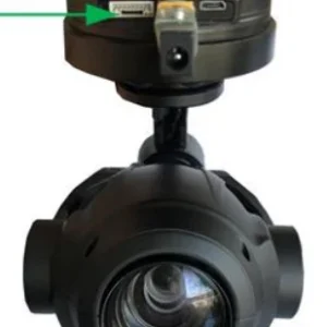 TOPOTEK HI20S77 Drone Camera Gimbal - 20x Optical Zoom 4K Camera + 3-Axis IP Network PTZ Gimbal