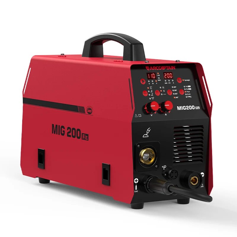 Professioneel Gereedschap Arccaptain MIG200 Fit Affordable Beginners MIG Welder 200 Amps 6 1