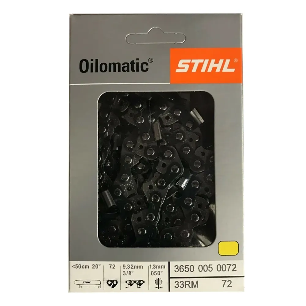 Stihl 3650 005 0072 OILOMATIC Rapid Fijn Chainsaw Chain 20 . 33RM 72