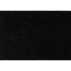 Badkamertapijt SANTA, vlak, antislip, soepel - zwart 60x100 cm