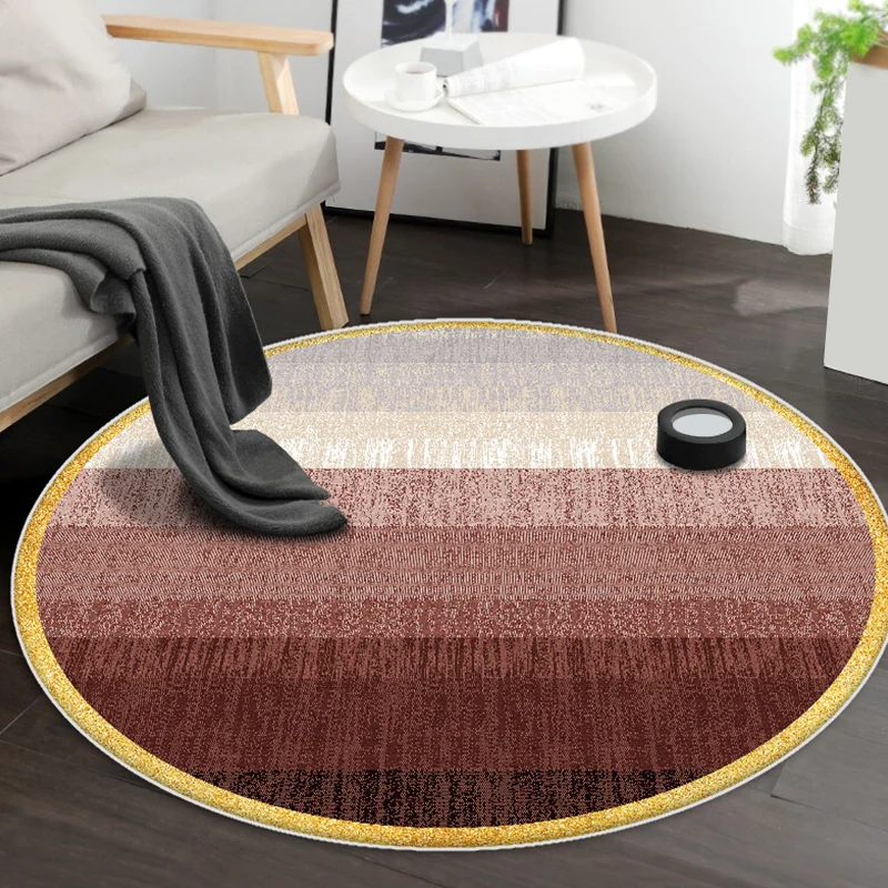 Casual tapijt met ombrepatroon, blauw polyesterweefsel tapijt, antislip, diervriendelijk, wasbaar, vloerkleed voor de woon...