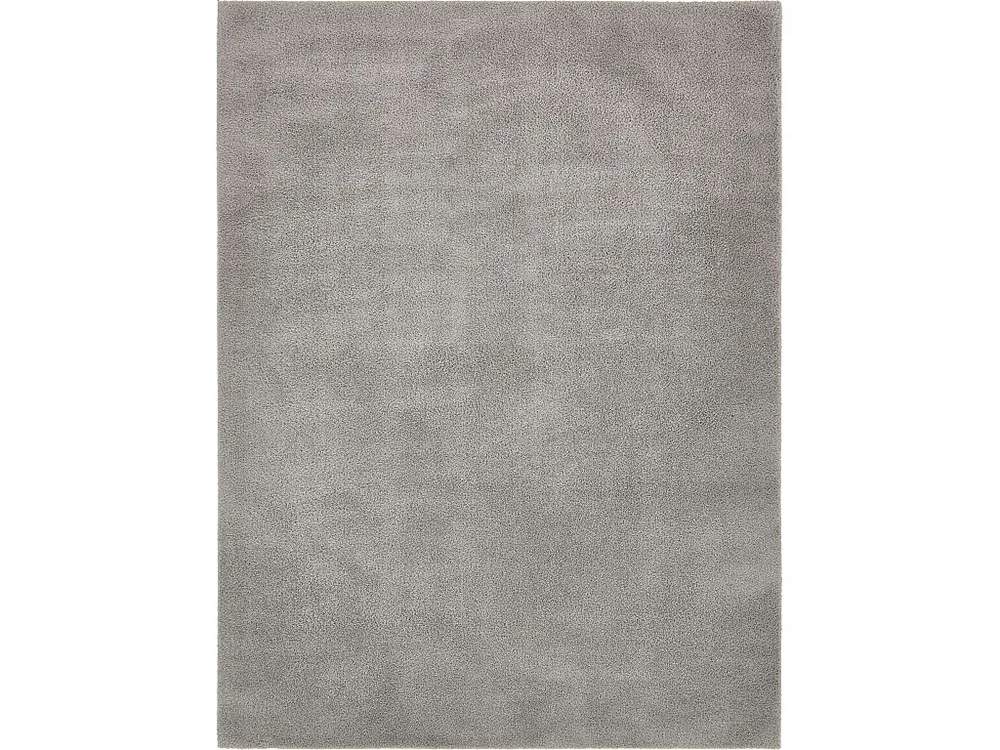 Hoogpolig tapijt 120x62 zilver-Grijs Luzern