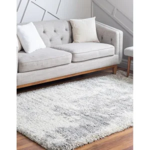 Hoogpolig tapijt 160 x 100 Khaki Lachen Haze