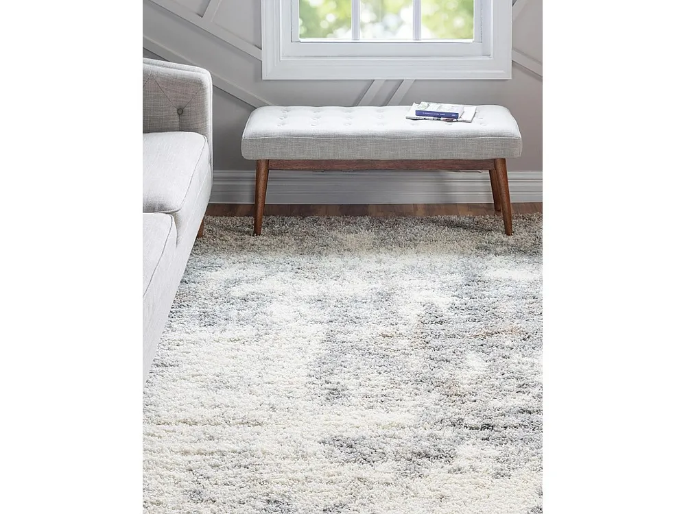 Hoogpolig tapijt 160 x 100 Khaki Lachen Haze