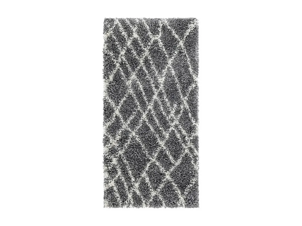 Hoogpolig tapijt 183x61 SteenGrijs Lachen Fence
