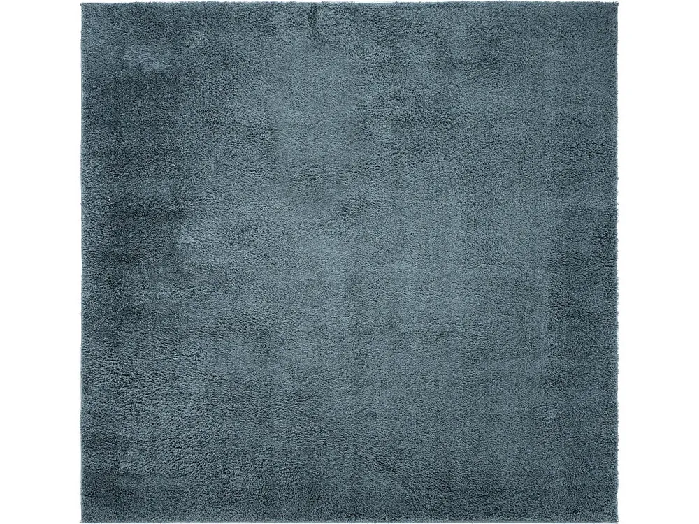 Hoogpolig tapijt 240x240 Blauw Luzern