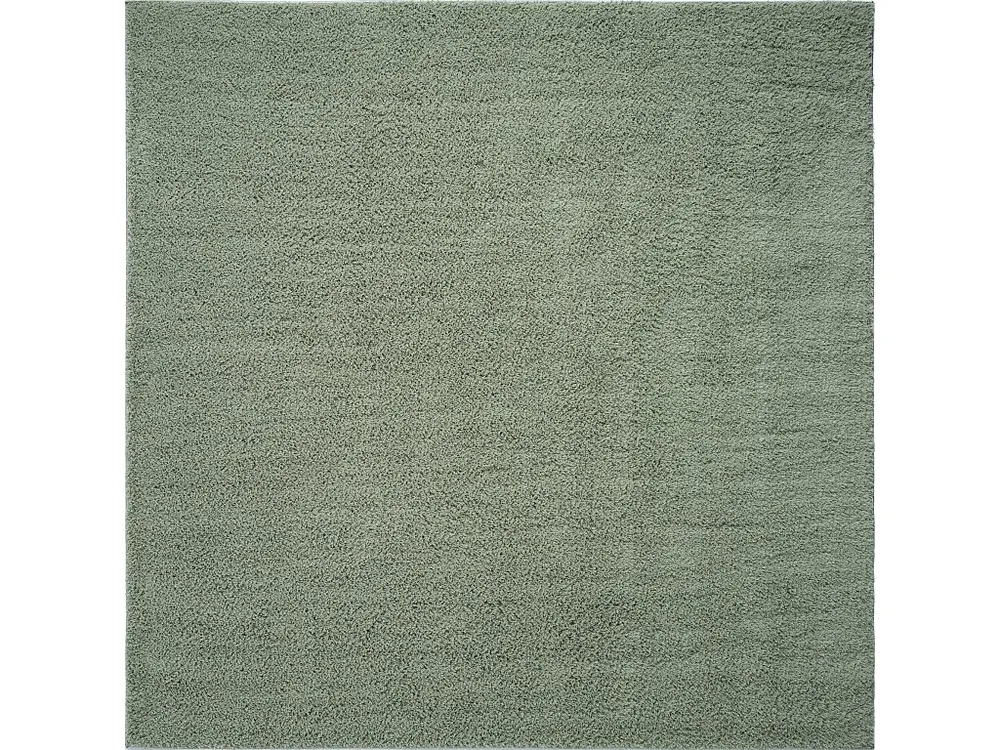 Hoogpolig tapijt 240x240 Groen Luzern