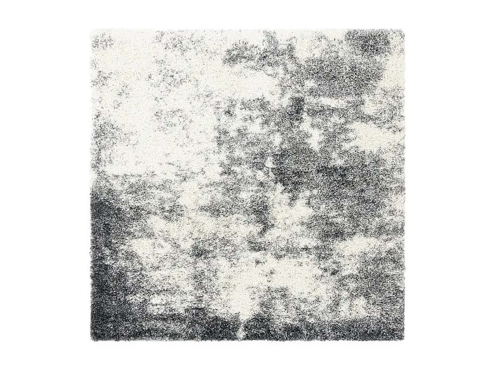Hoogpolig tapijt 240x240 Lichtbruin - SteenGrijs Lachen Haze