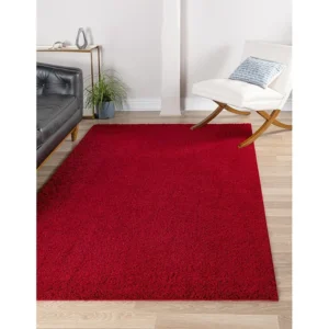 Hoogpolig tapijt 305x239 Rood Luzern