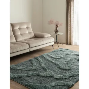Hoogpolig tapijt 305x240 Blauw Thun Arbor