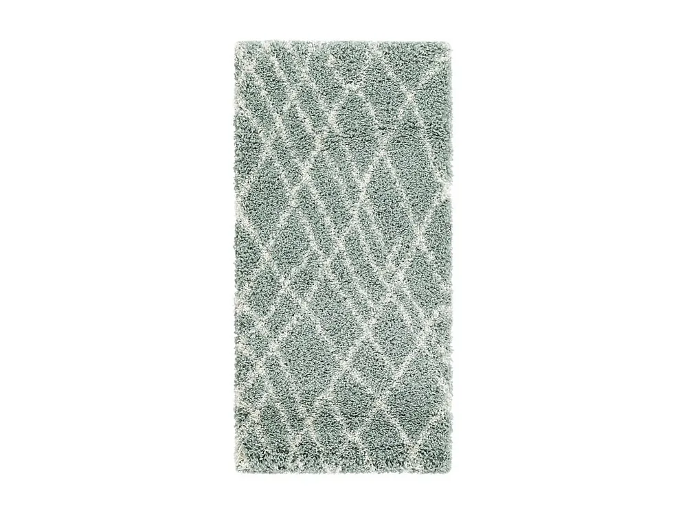 Hoogpolig tapijt 305x80 Groen Lachen Fence